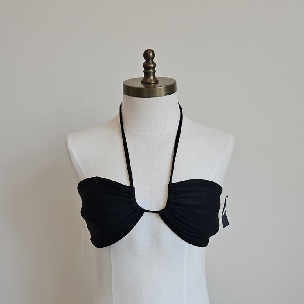 Abercrombe & Fitch Black Halter Bikini Top - Picture 2 of 6